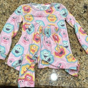 Copper rose Sesame Street two piece